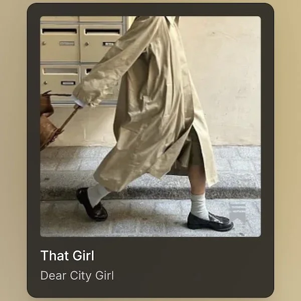 That Girl / Dear City Girl