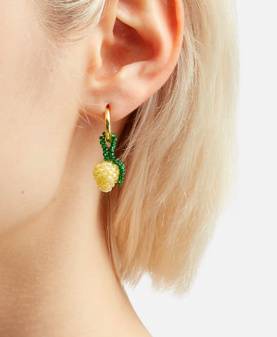 pura utz - mini lemon earrings