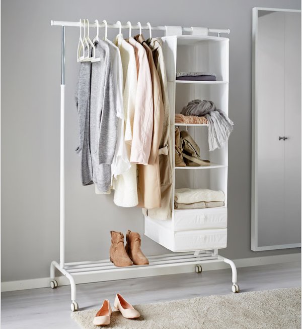 Ikea clothing rack