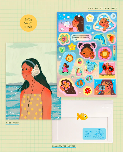 Join the Sticker Mail Club 
