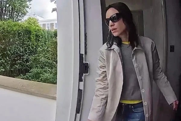 Doorcam Dress-Up: Alexa Chung, Through the Lens of her Security Camera
