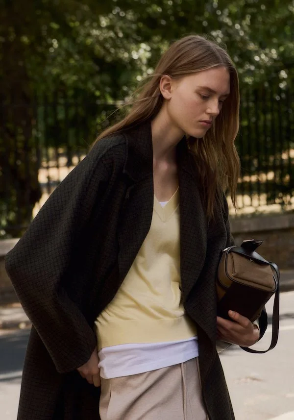 Mango oversized handmade coat