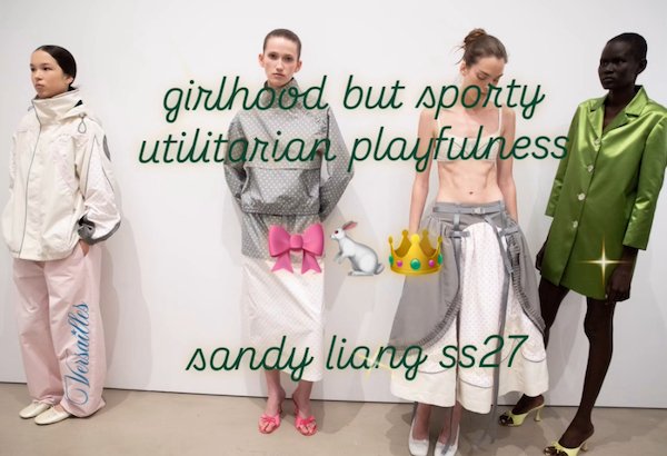 Sandy Liang Spring 2027