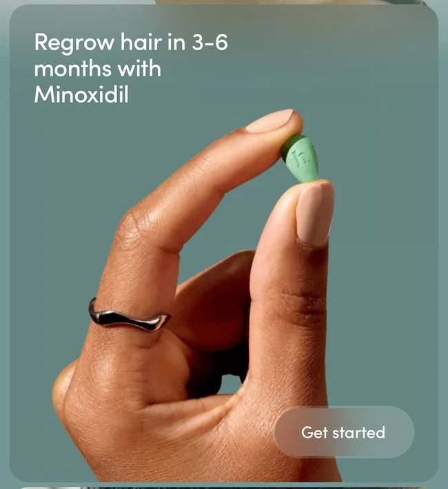 hers - regrowth minoxidil