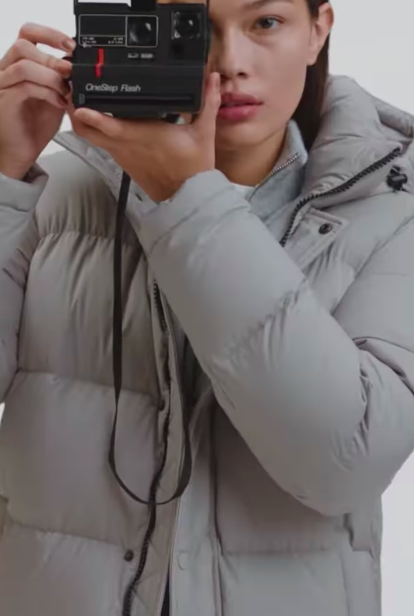 Aritzia - The SuperSnugg Puff long coat