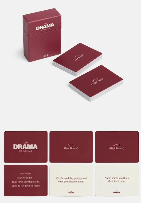 A24 - The Drama playing cards