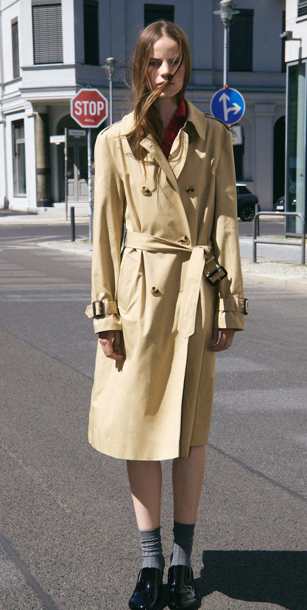Mango trench coat