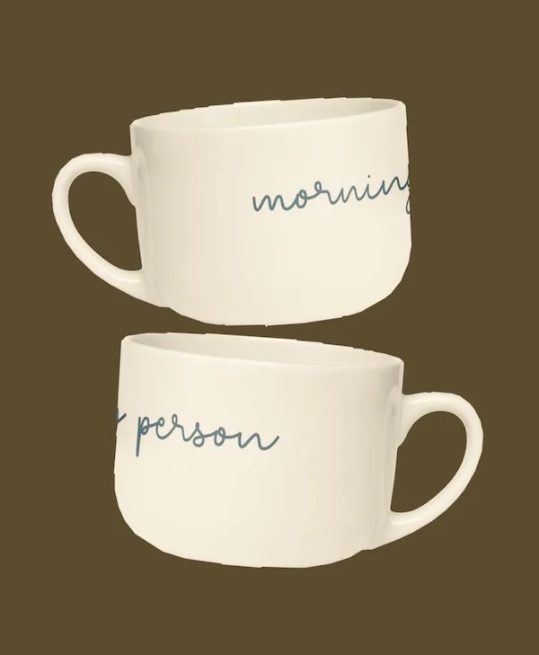morning person ceramic mug by dnamag