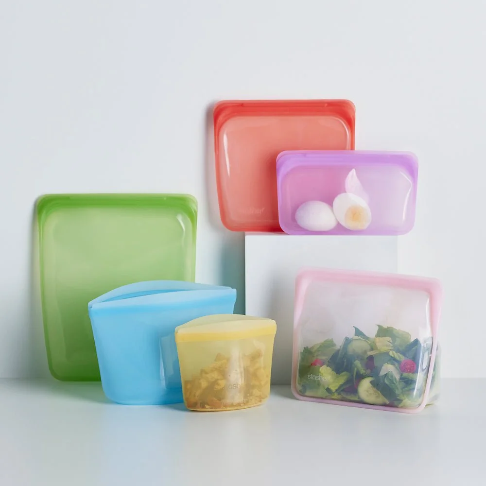 Stasher starter bowls & bags 6 pack