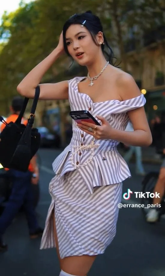 Paris fashion week street style