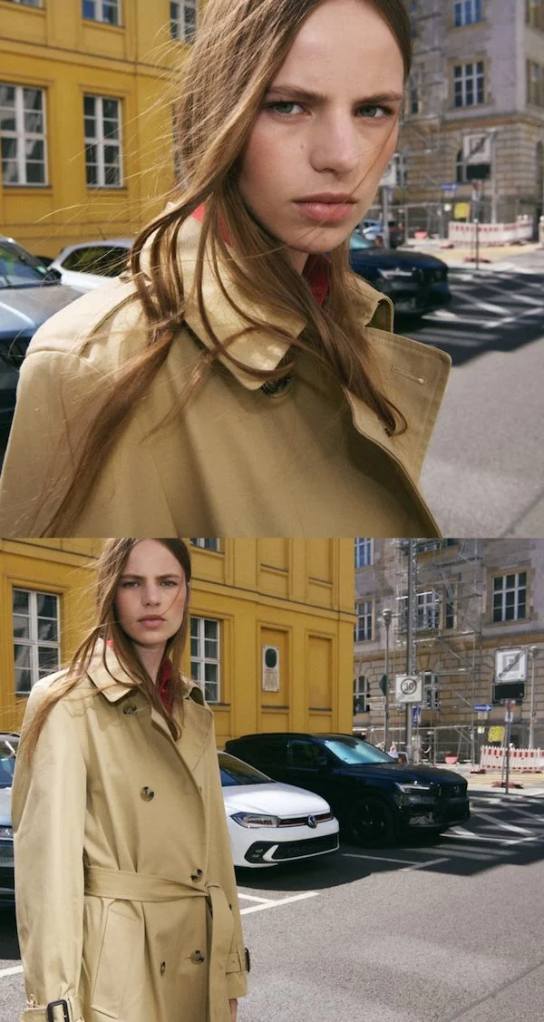 Mango trench coat