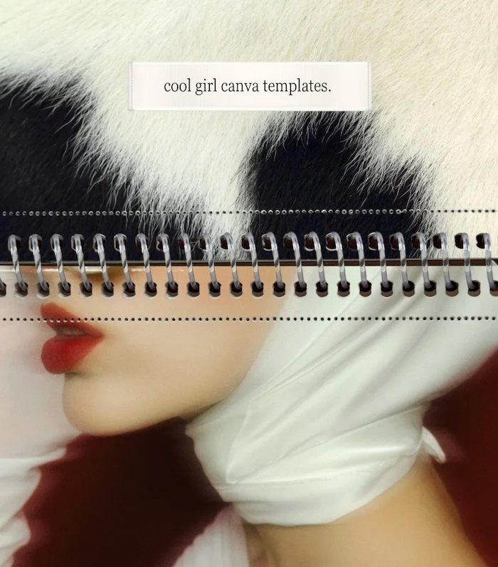 cool girl canva templates