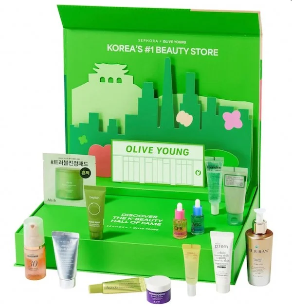 Olive Young x Sephora advent calender 2026