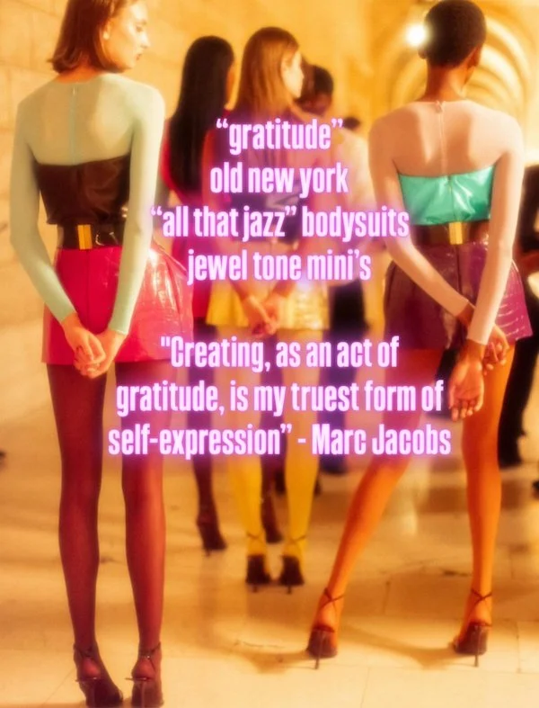 Inspriration from Marc Jacobs Spring 2027
