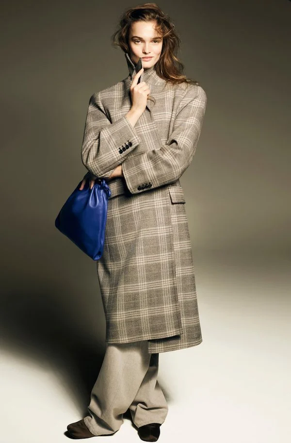 Cos checkered coat