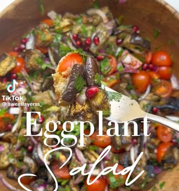 eggplant salad recipe