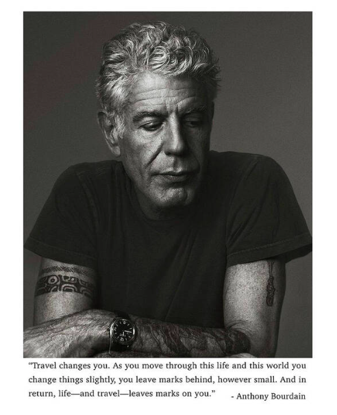 Anthony Bourdain inspirational quotes