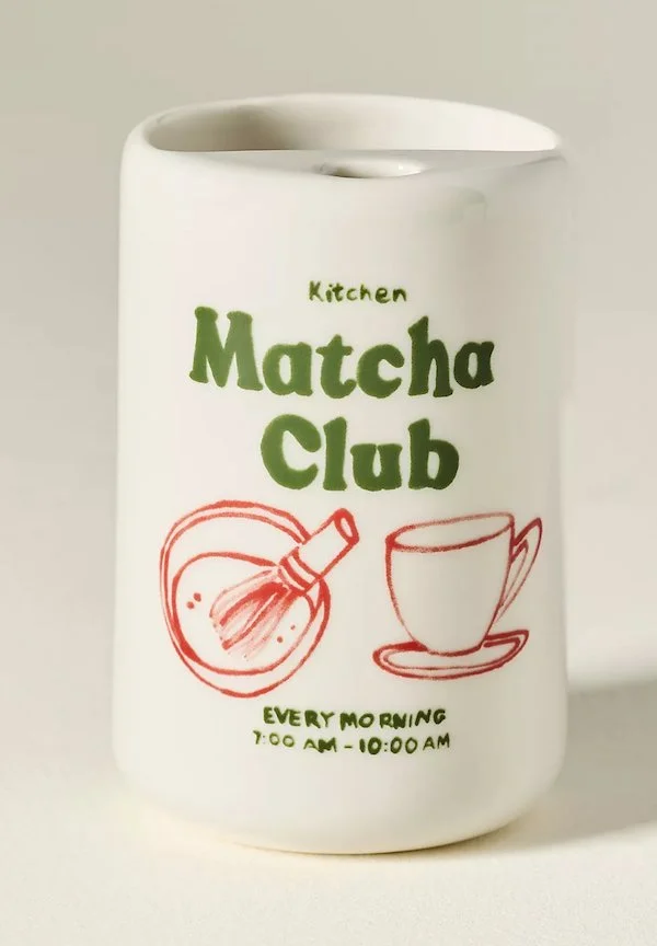 ceramic matcha mug