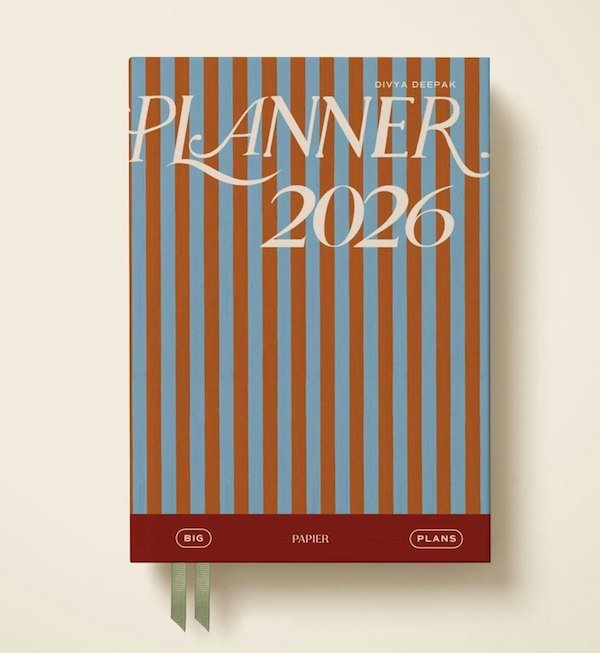 Papier - Cabana 2026 hardcover planner