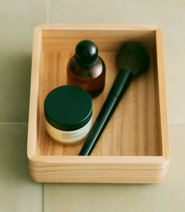 H&M wood organizer box