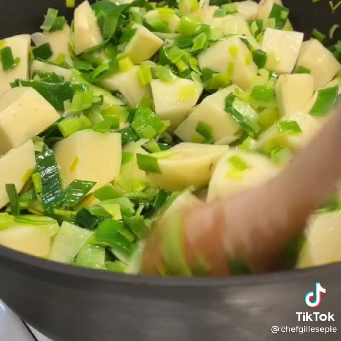 Watch food TikToks