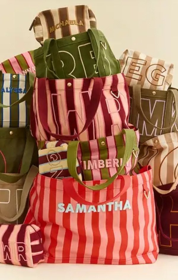 Baublebar custom totes