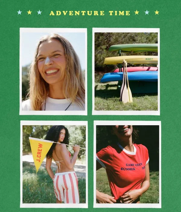 J.Crew summer camp 2026