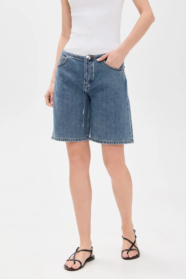 Still Here denim shorts