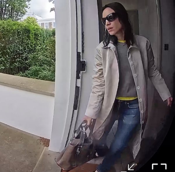 Alexa Chung door cam outfits