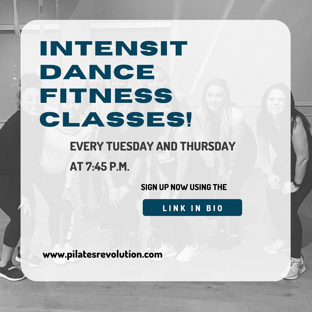 Come get moving tonight at our IntensiT class with Nicole! 💃🏻 Sign up using the link in our bio!  #ﬁtness #pilates #draperutah #dance #privatetraining