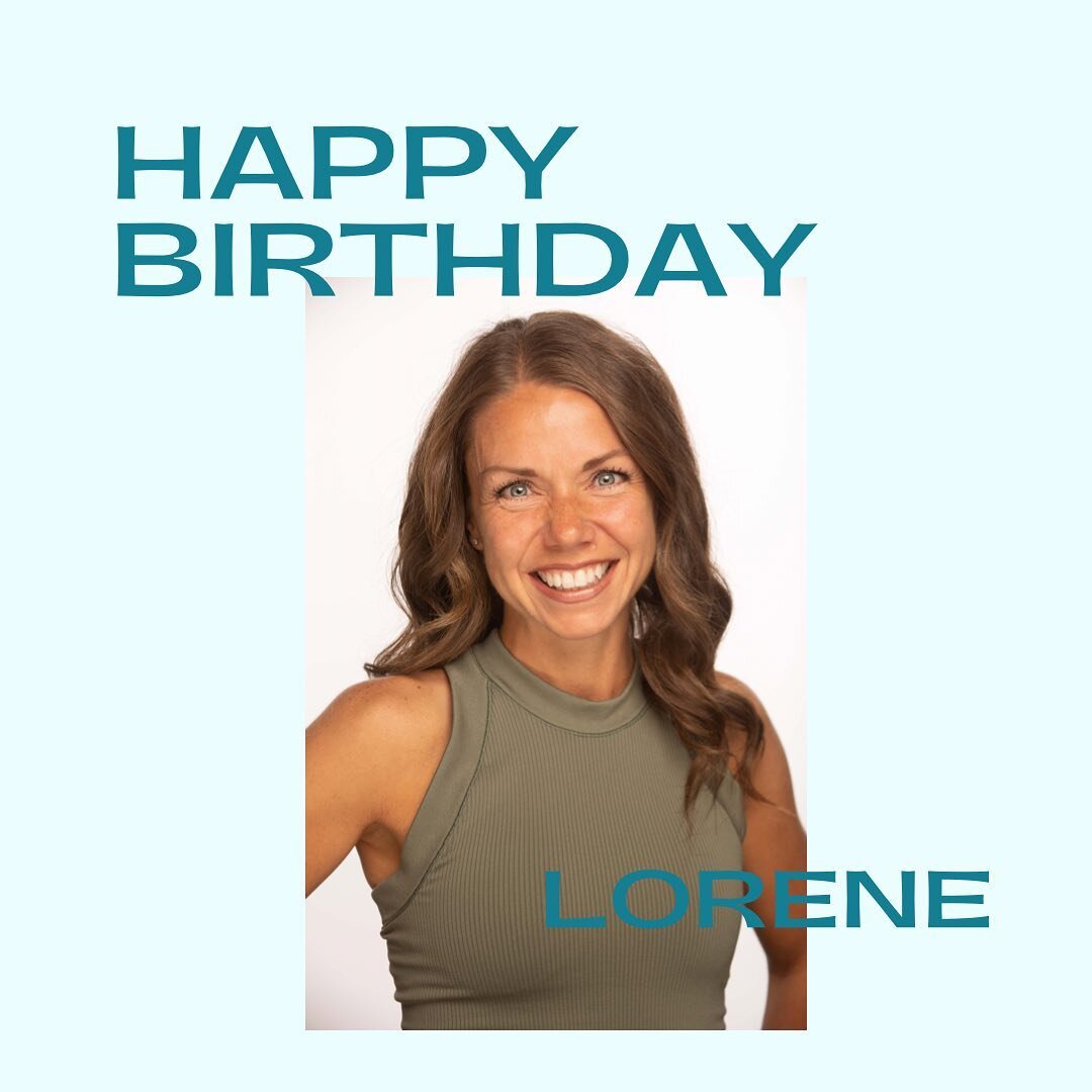 ✨It&rsquo;s Lorene&rsquo;s birthday!!✨ She teaches Revolution Barre on Wednesday&rsquo;s at 8:15! Sign up for her class by clicking the link in our bio! 🎊🎉