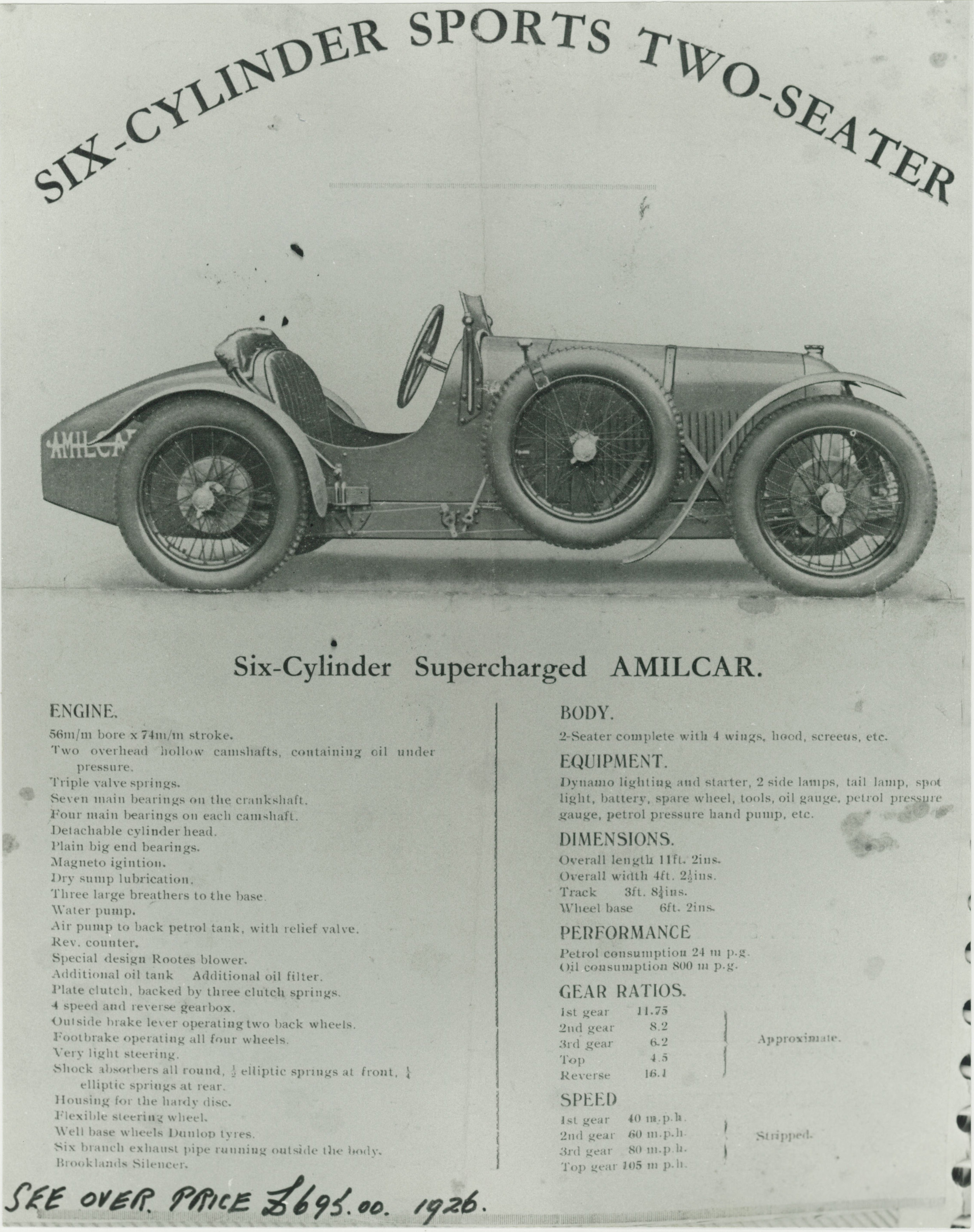 The original UK sales brochure.