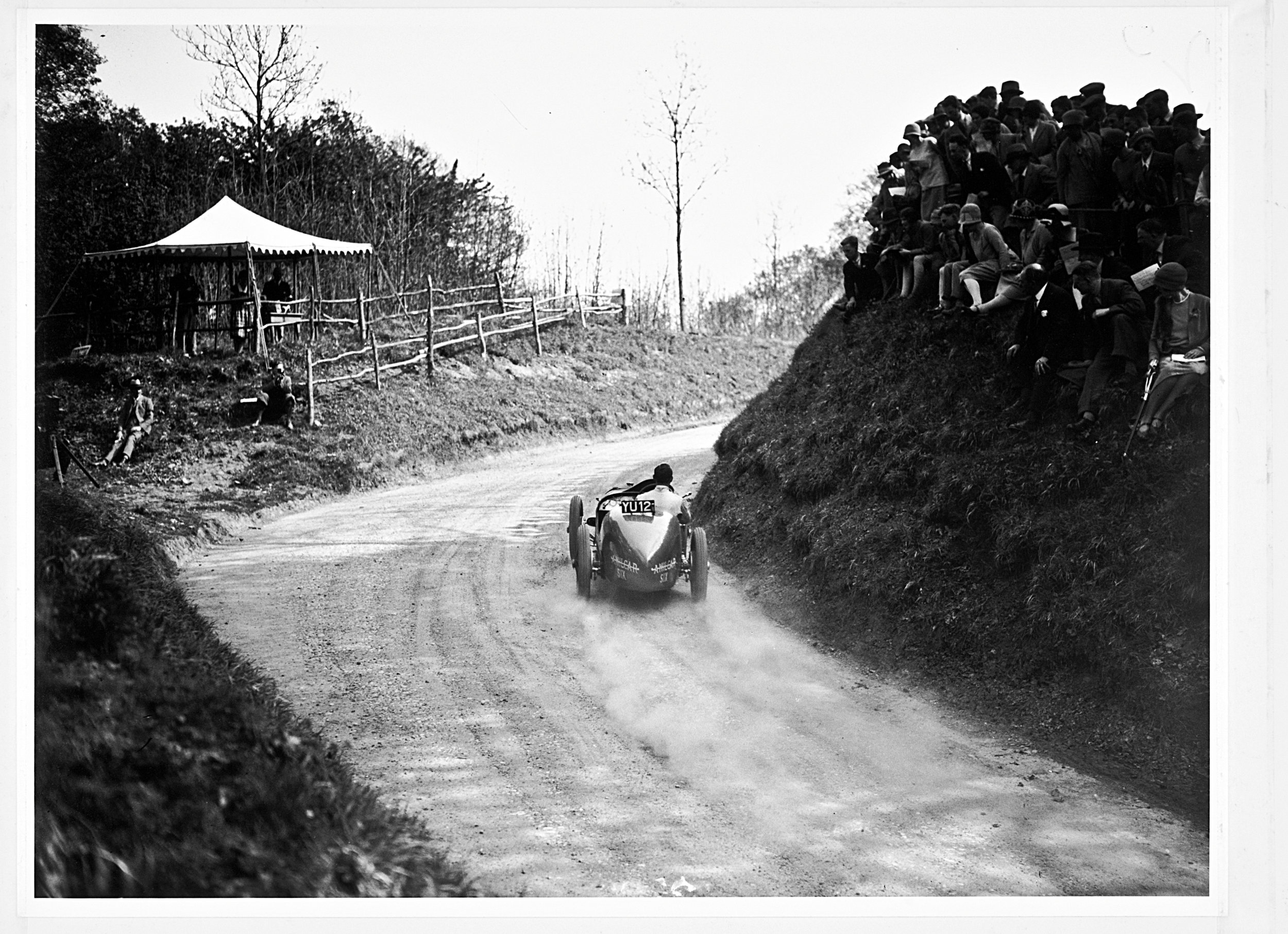 Racing at Shelsley Walsh 1928.