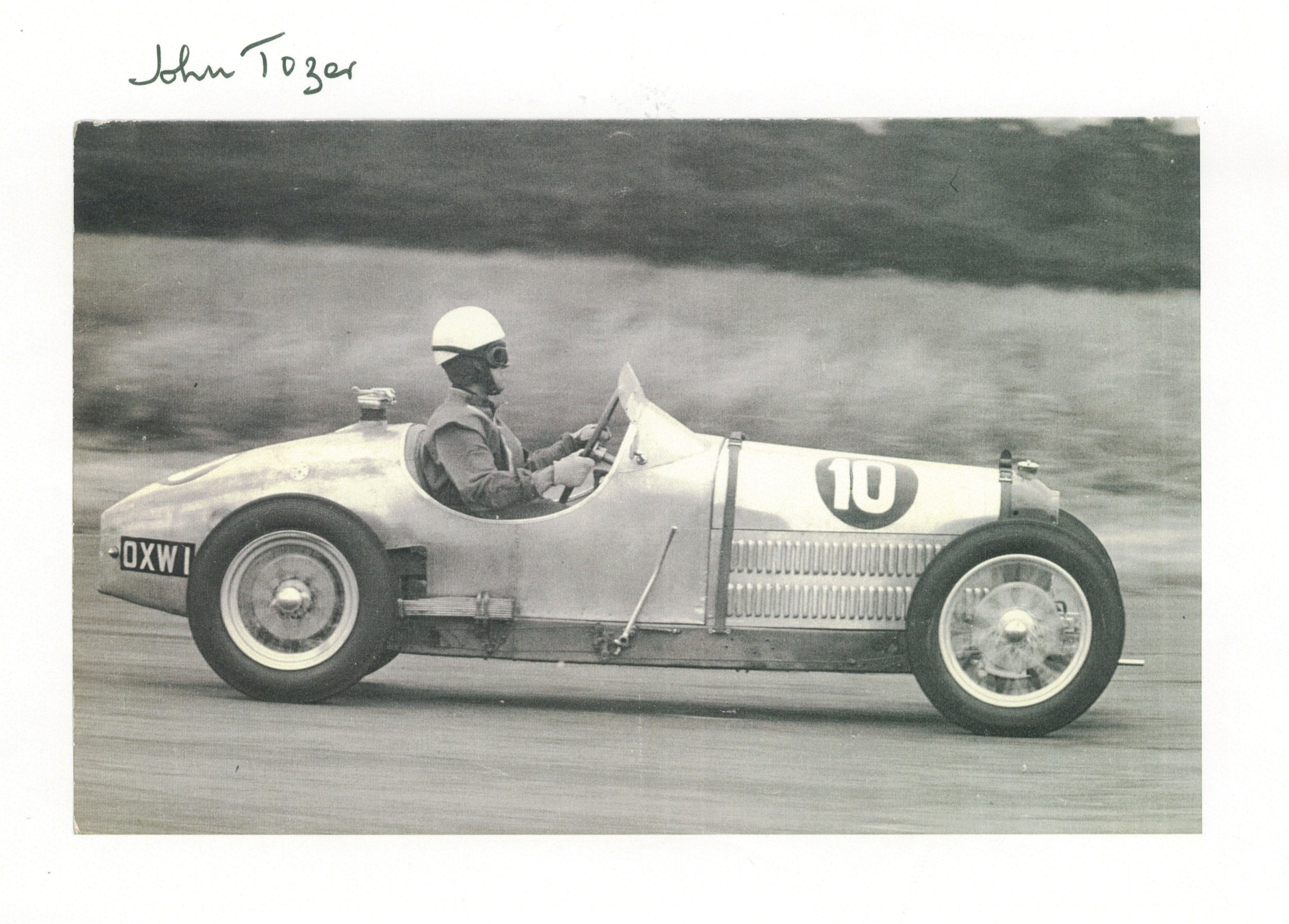 Tozer racing Silverstone 1956.