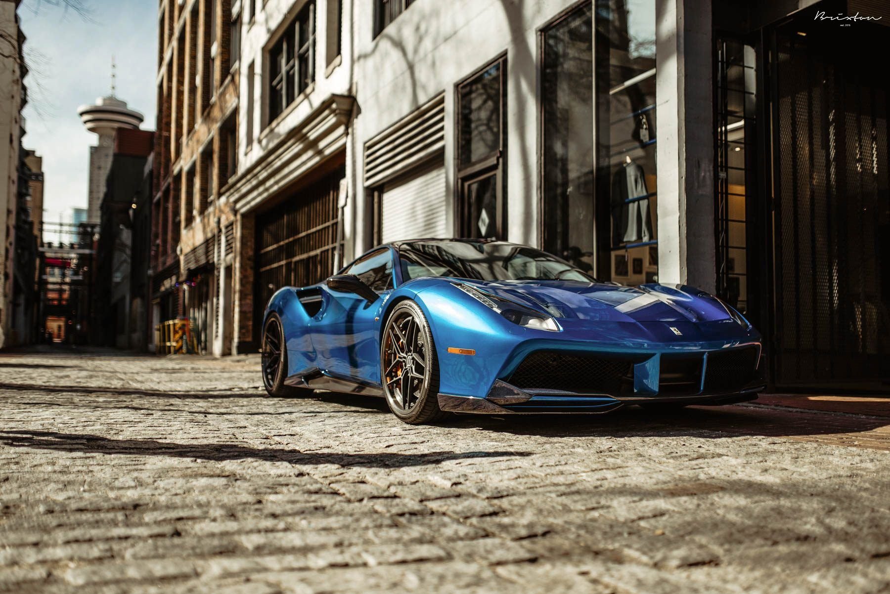 Ferrari 488 blue Brixton.jpeg