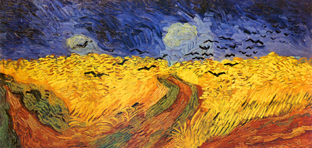 Van Goch - Wheatfield with Crows