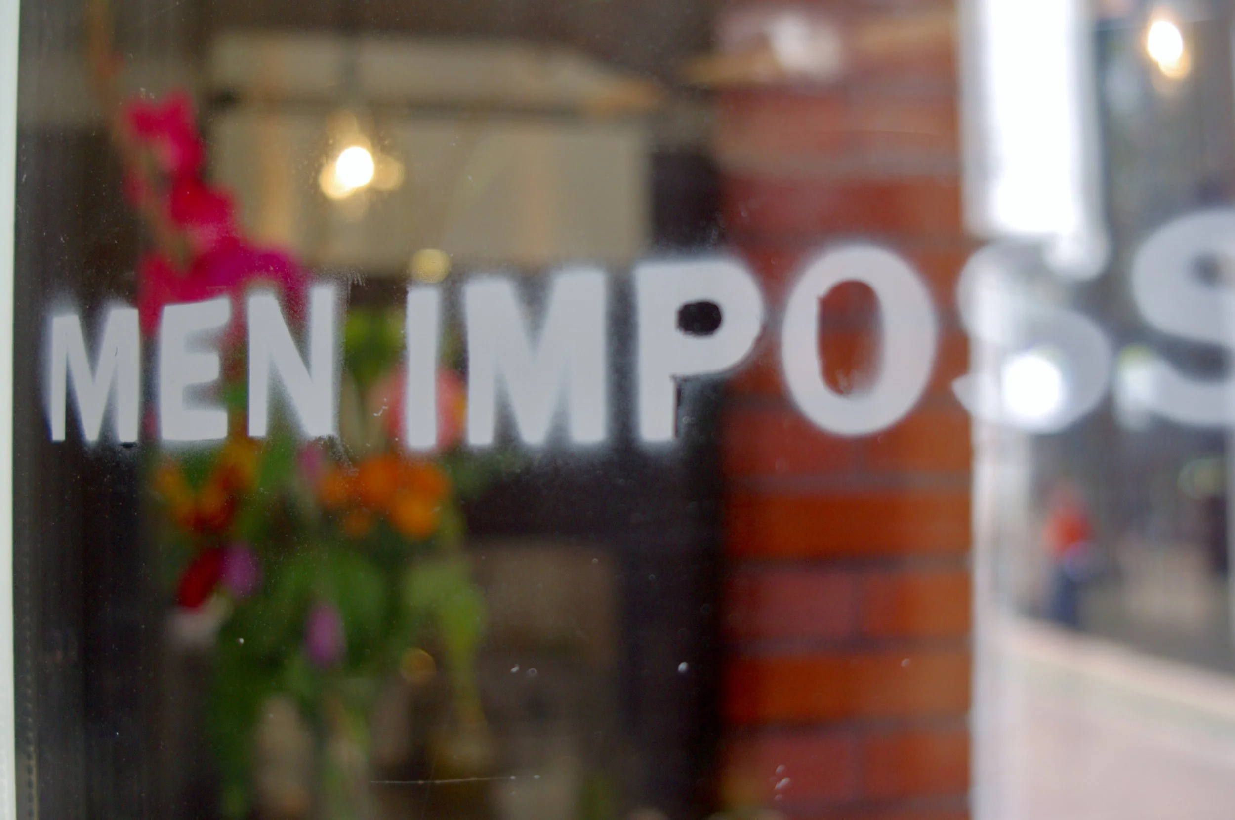 Men Impossible これからお店は進化し続けます。 