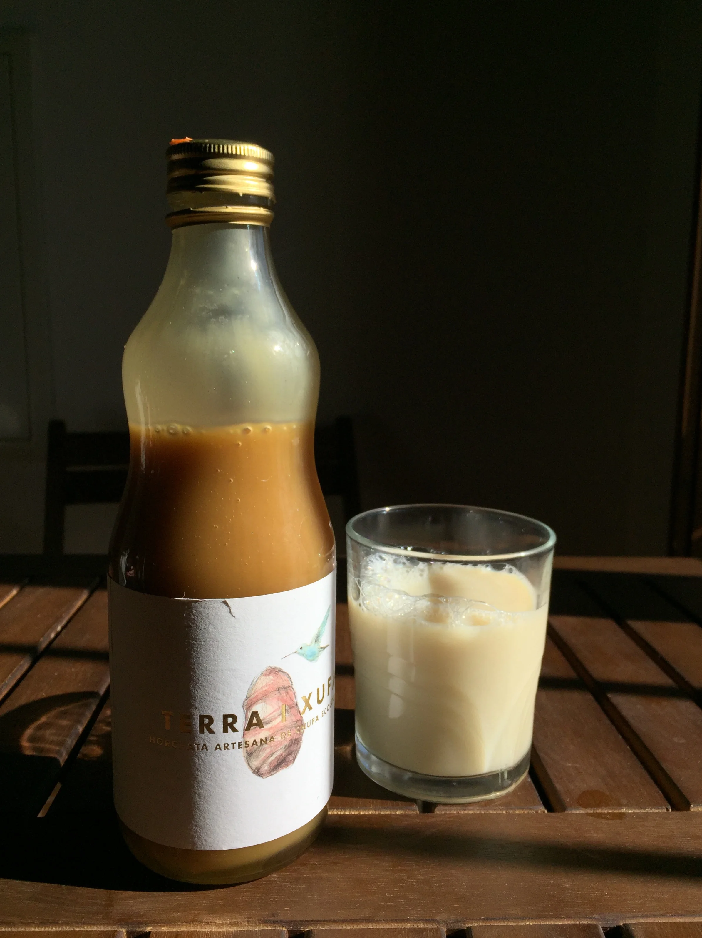 TERRA I XUFA Horchata de chufa concentrada biológica Terra I Xufa con azucar de caña