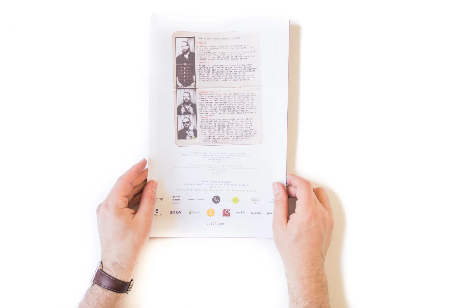 OAI13, Arles 2015 Magazine