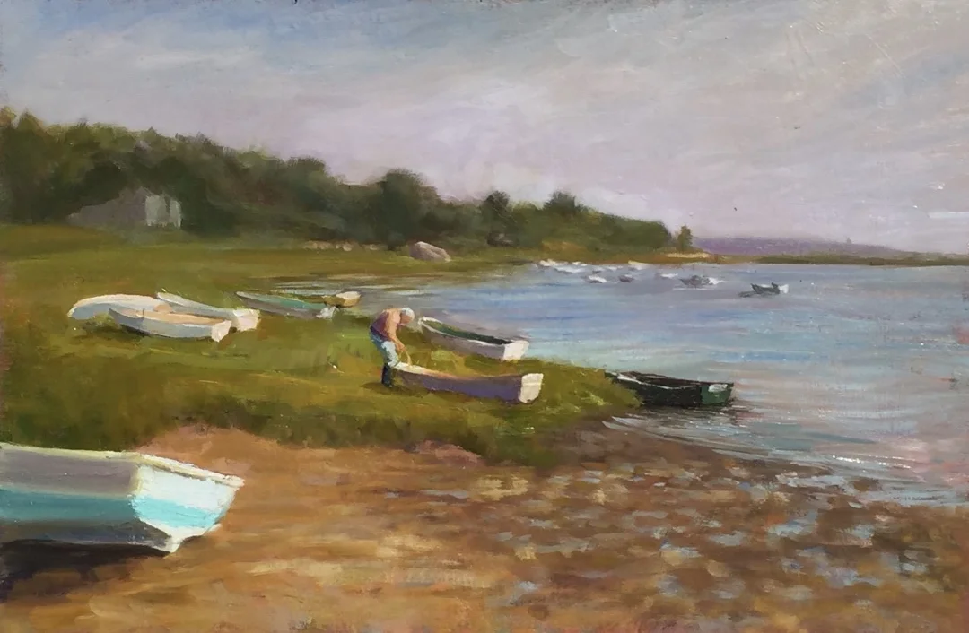 SnowShoreTenders_12x18_Oil.jpg