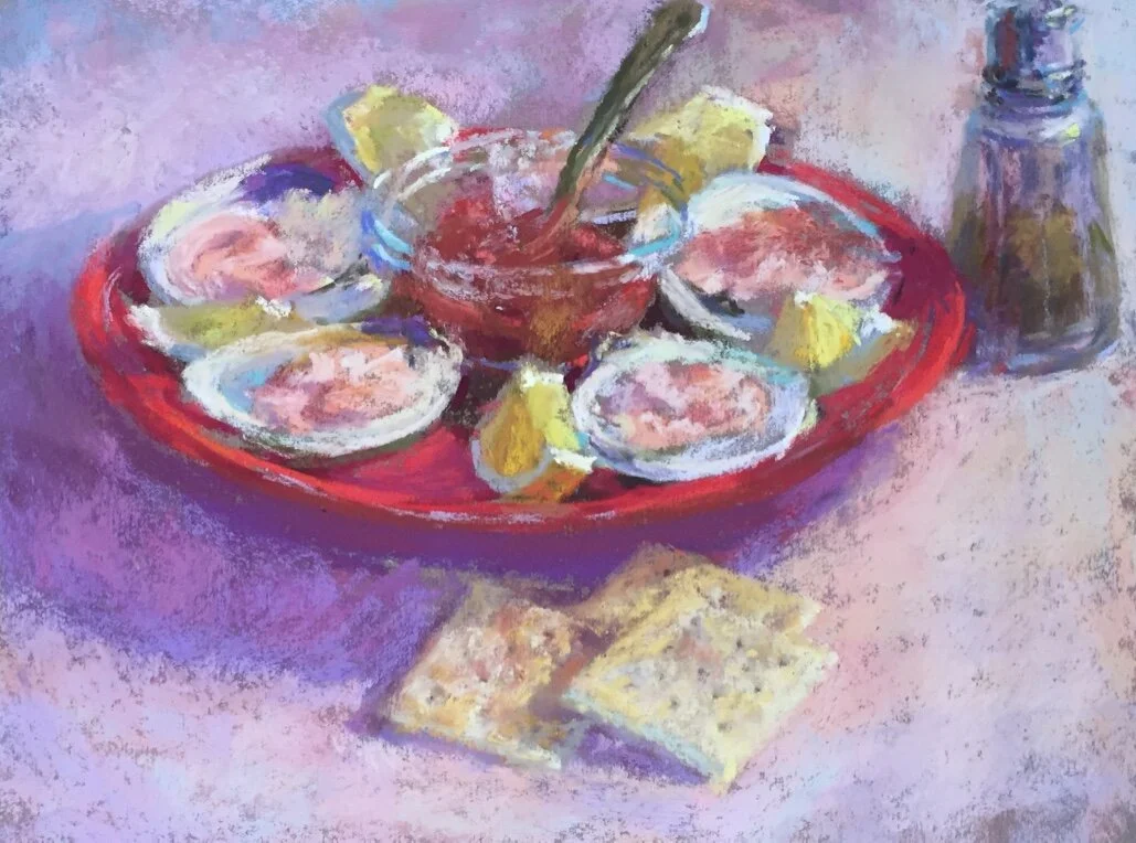 Littlenecks_9x12_Pastel.jpg