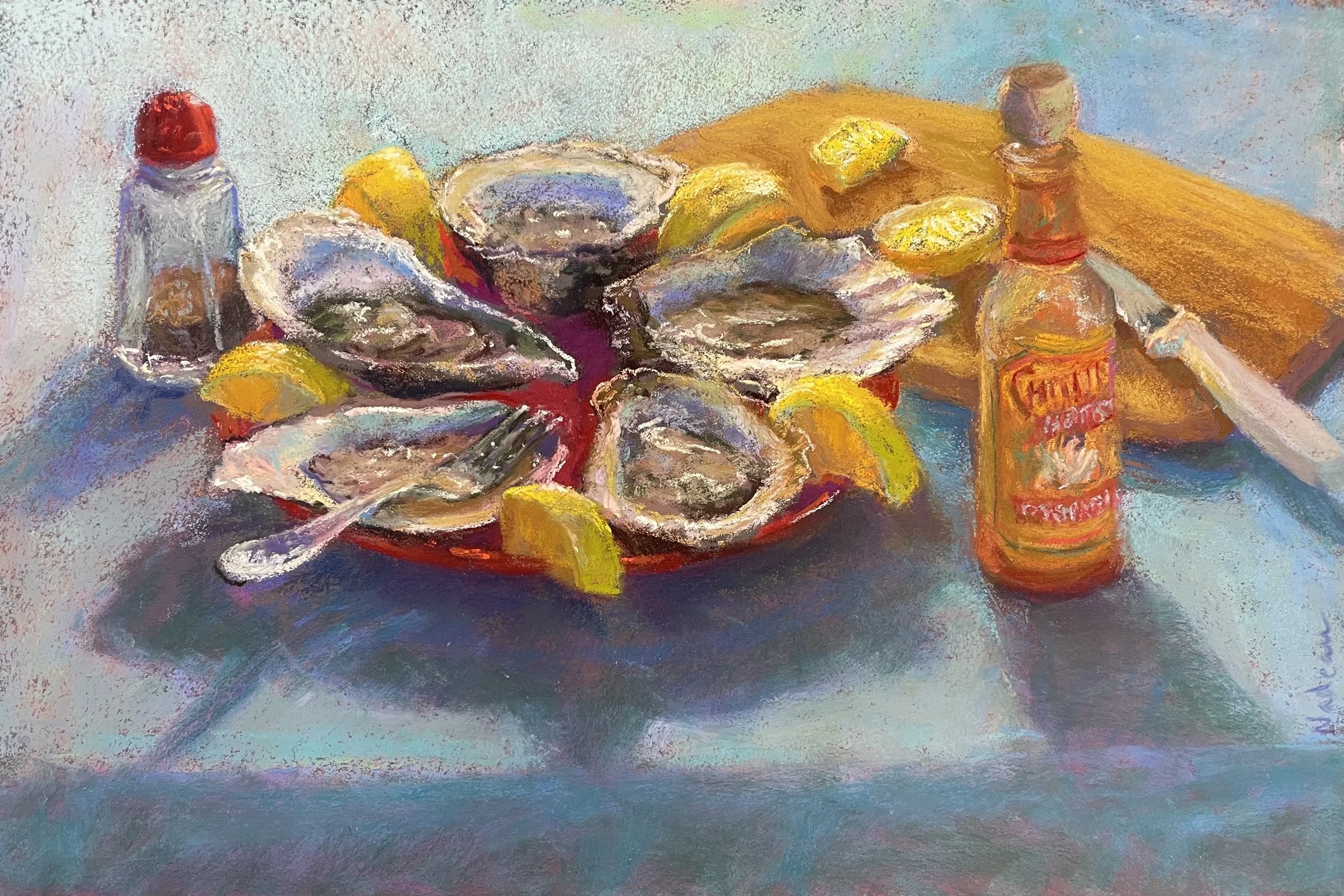 Wild With Hot Sauce 12x18 Pastel