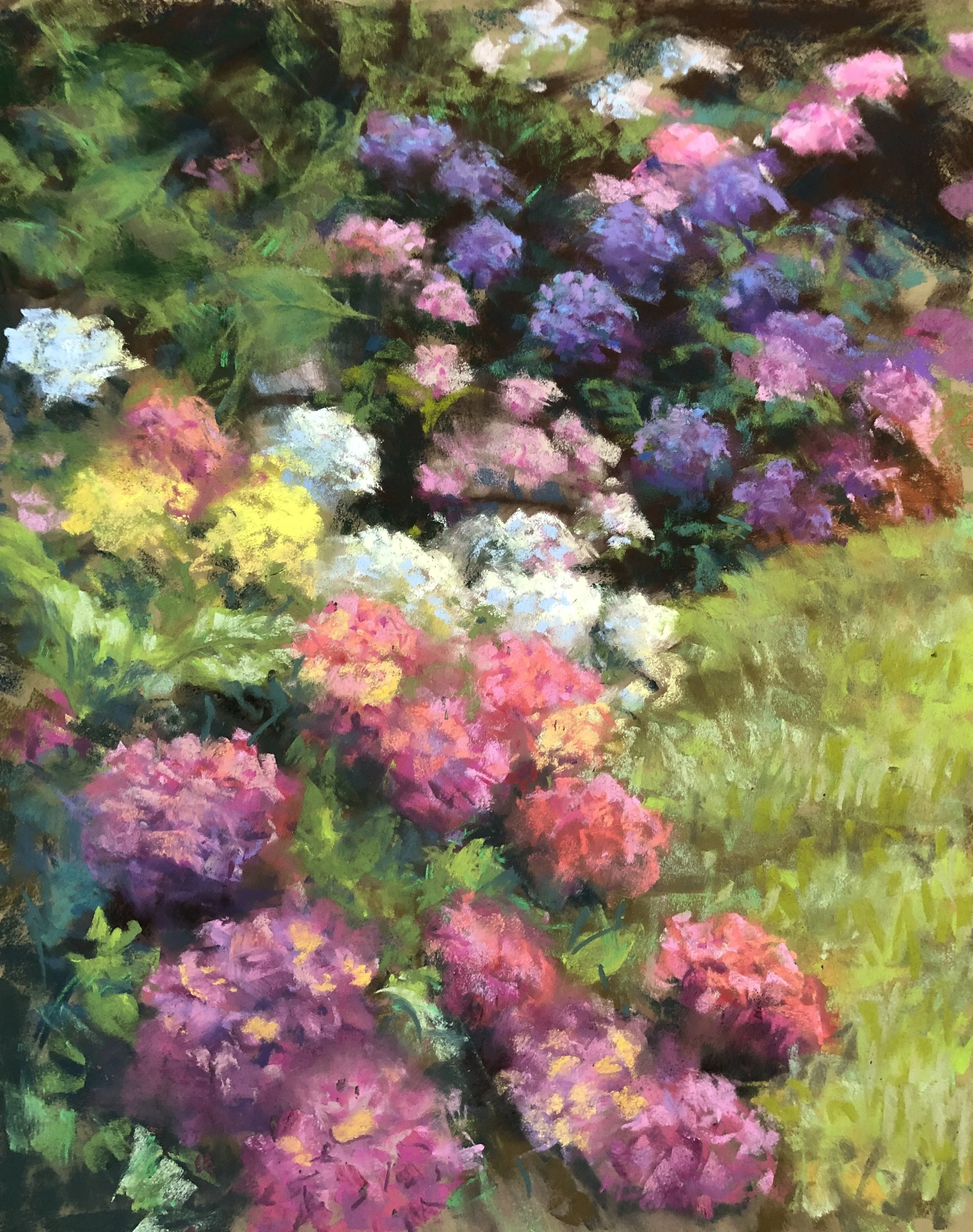 Hydrangea Medley_20x16_Pastel_$3500.JPG
