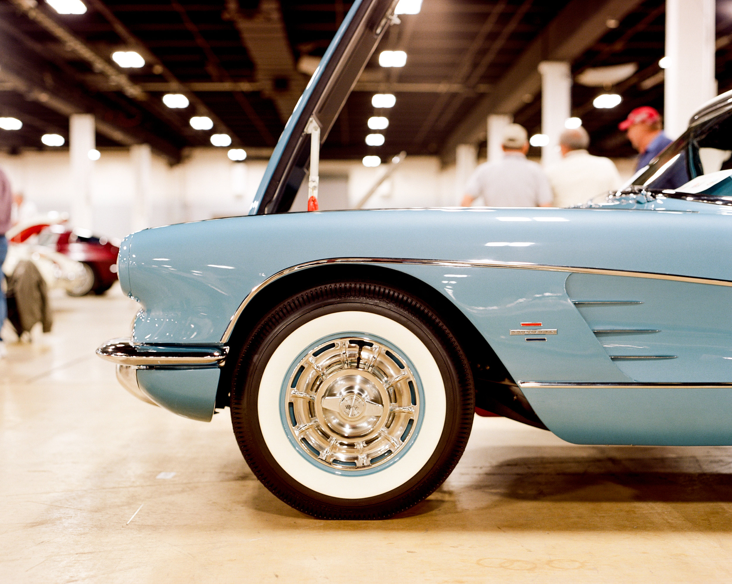 Classic corvette on film Pentax 67