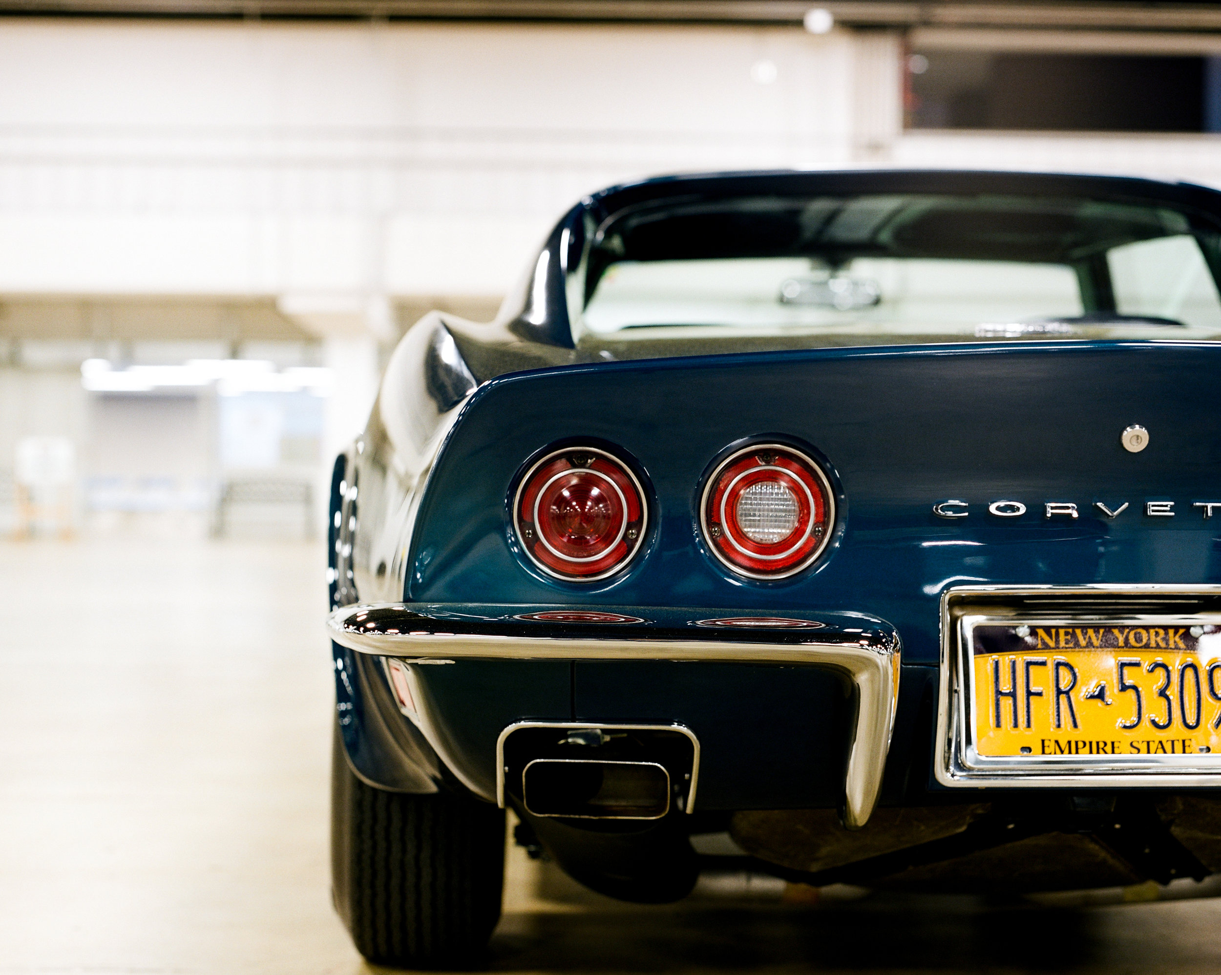 1972 Corvette Rear on Film