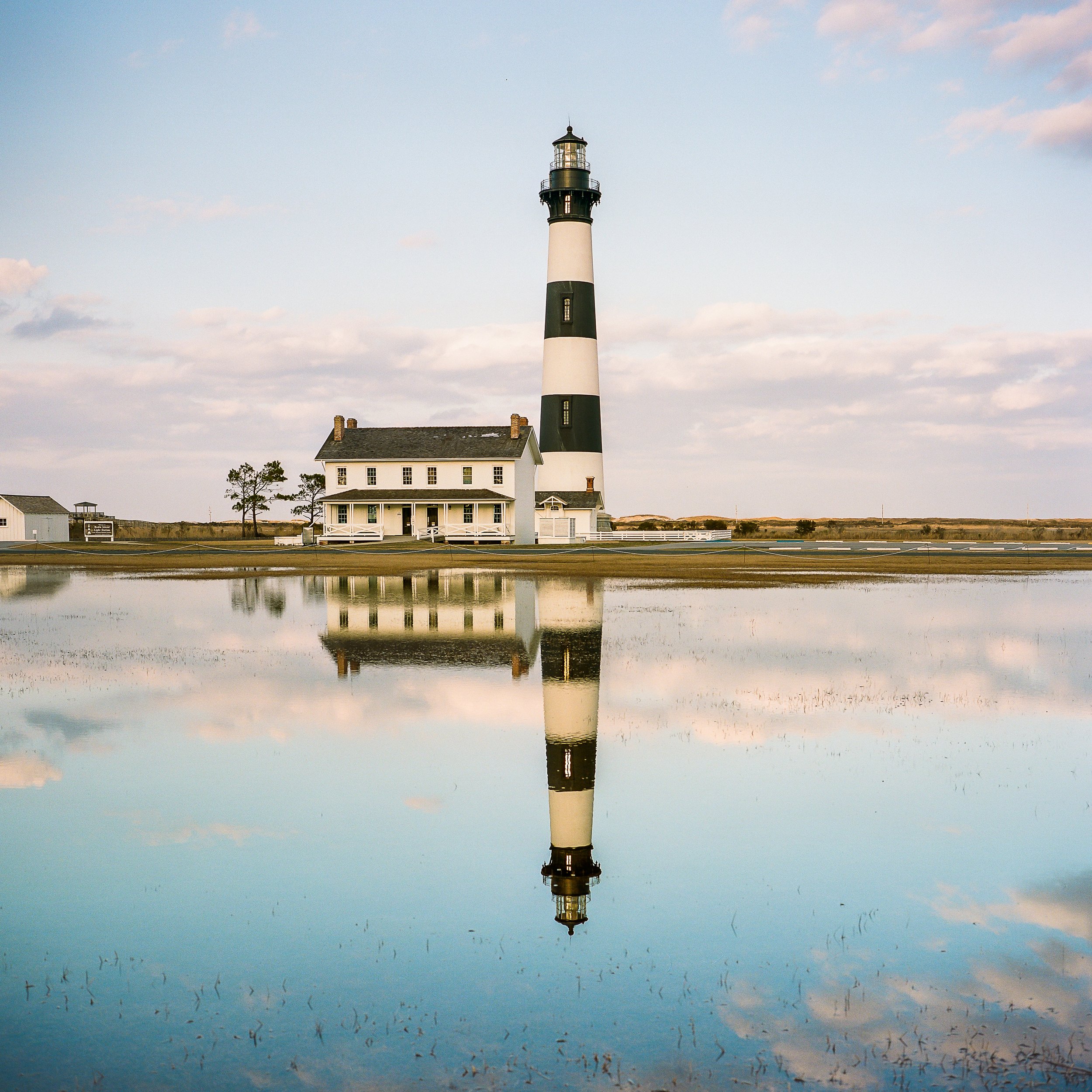 Bodie Island Lighthouse Reflection