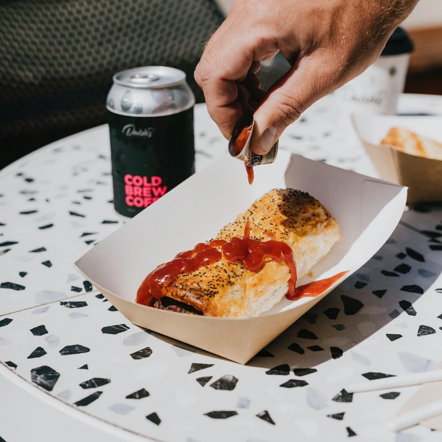 Our sausage rolls are made in house daily