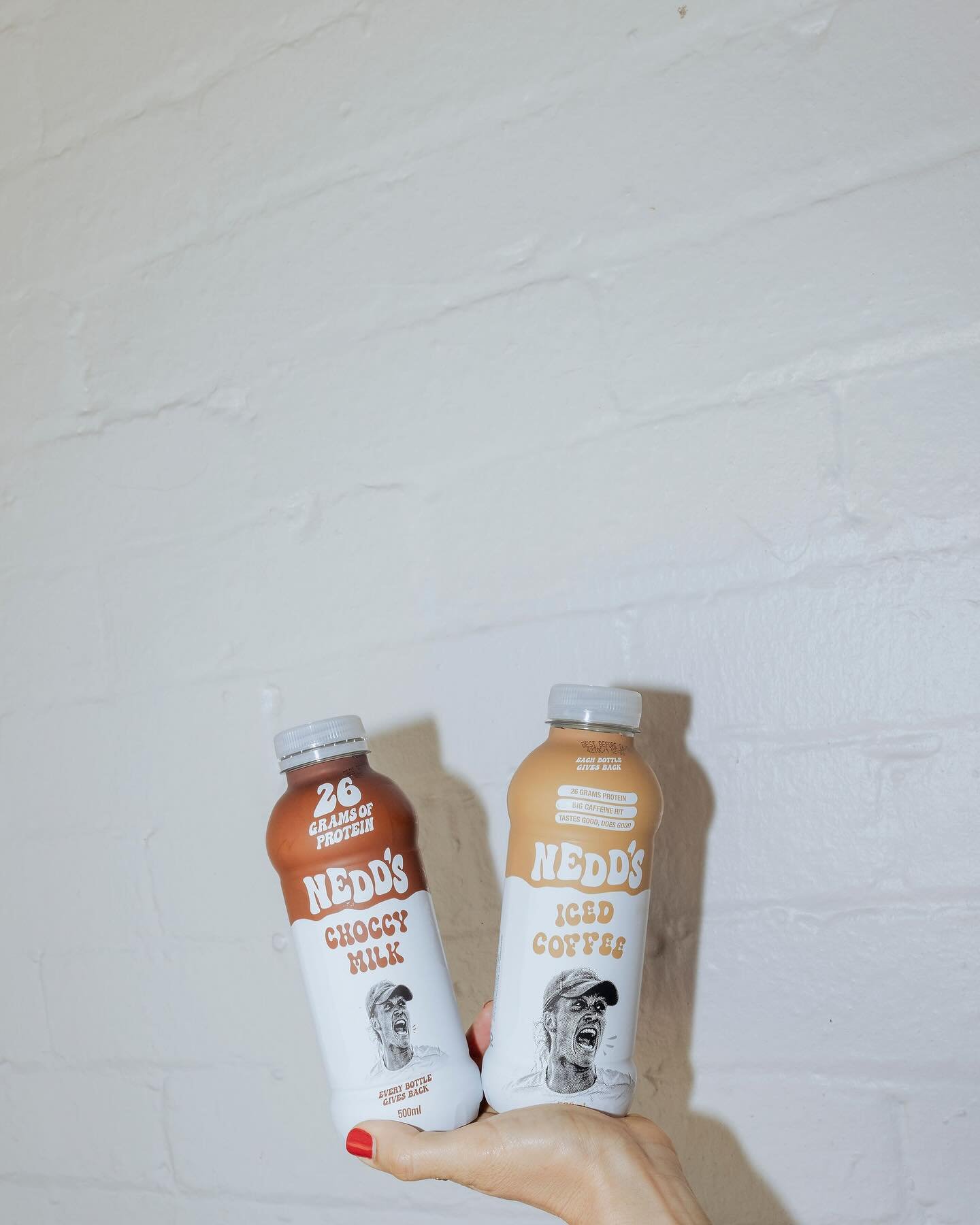 Nedd&rsquo;s Milk. 26 grams of protein. Two delicious flavours.

Tastes good. Does good. Available in the drinks fridge at Daisies.