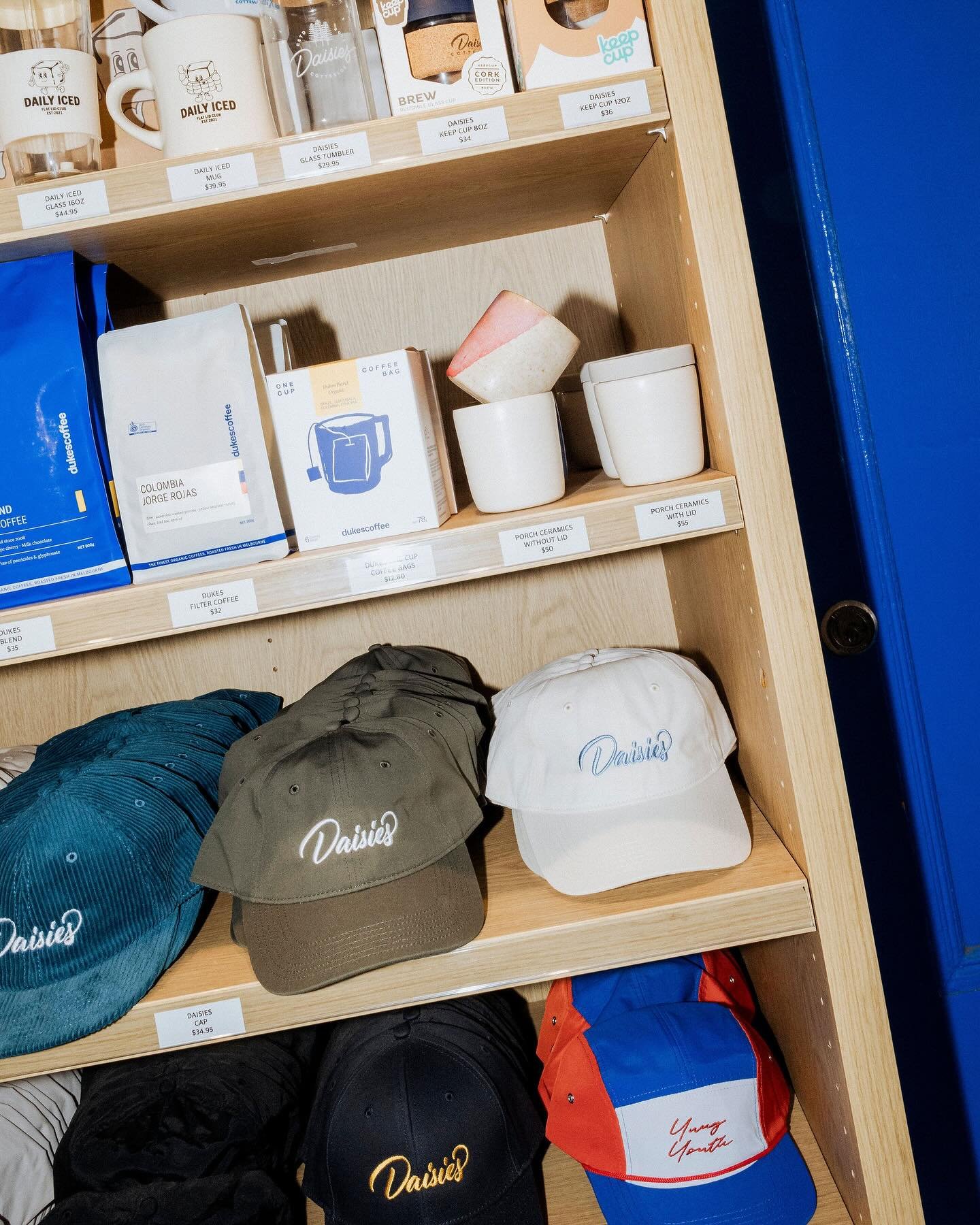All the merch you&rsquo;ll ever need right here. 

Available in-store from 6 30 - 4pm all weekend. 

#daisiescottesloe