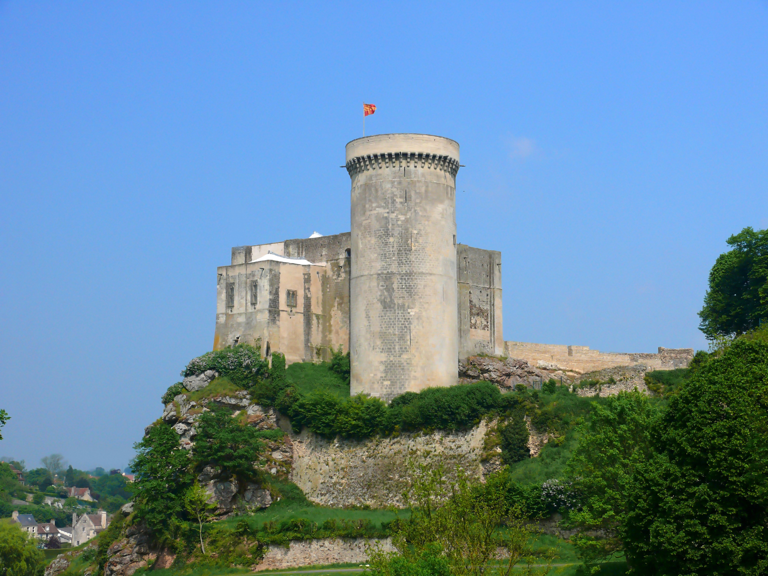 Le château de Guillaume le Conquérant, à Falaise